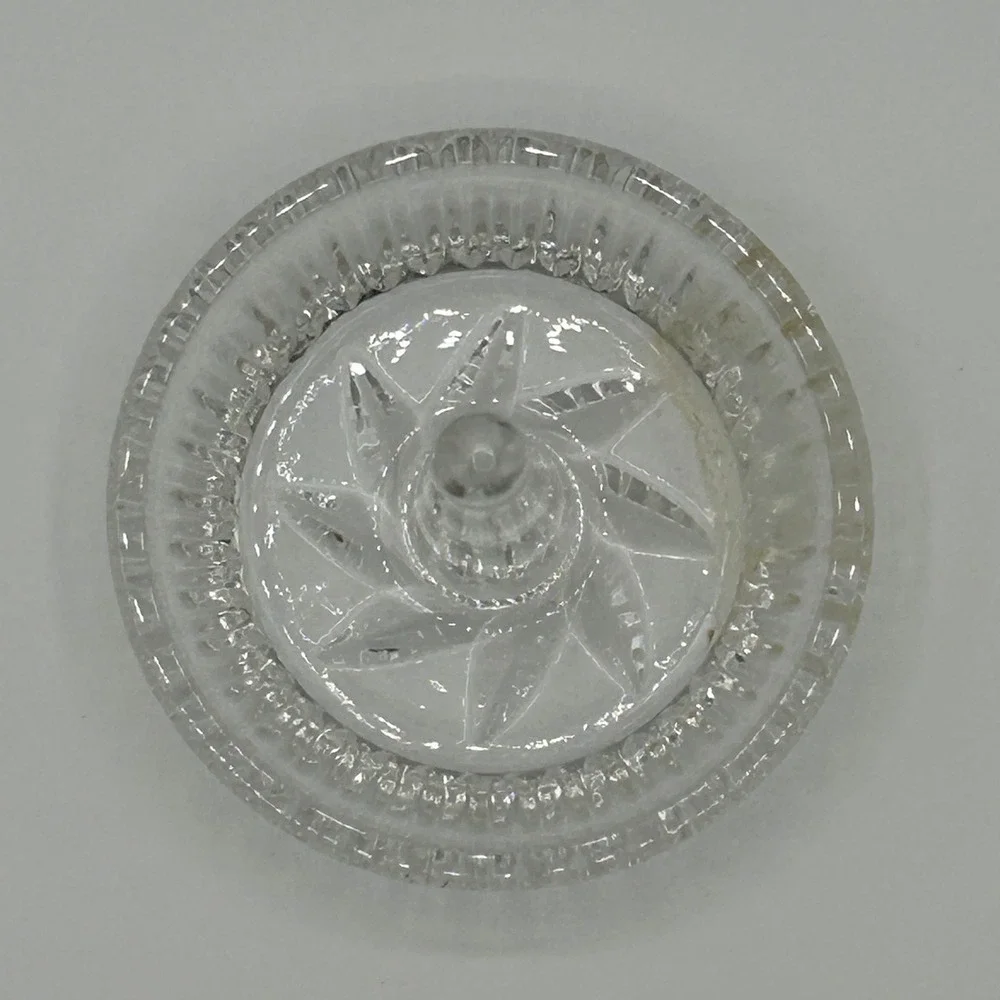 Clear Glass Thick Ring Cone Holder Display Jewelry Organizer Vanity‎ Decor 3